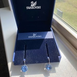 Swarovski Bella Blue Crystal earrings